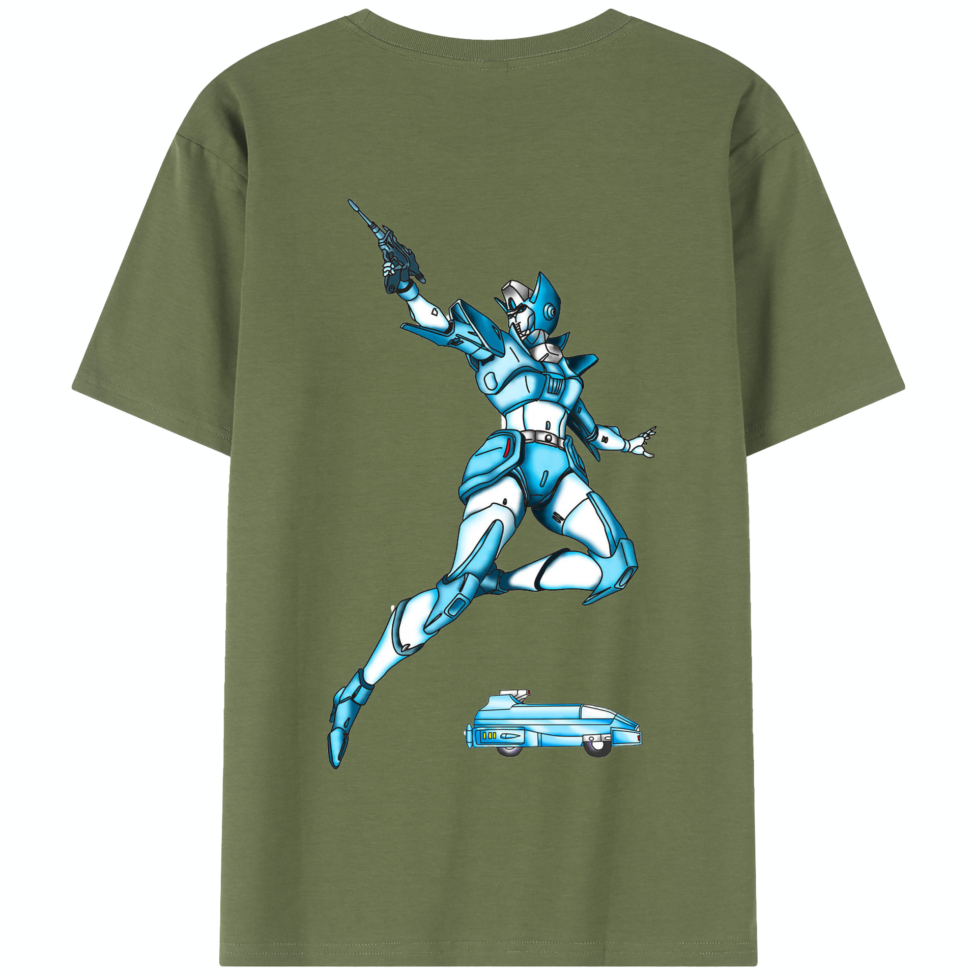 （画像用）  綿100％半袖Tシャツ（背面プリント）